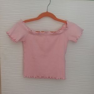 COPY - Light pink crop top